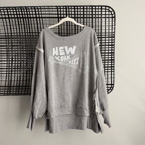 Free people Camden New York sweatshirt